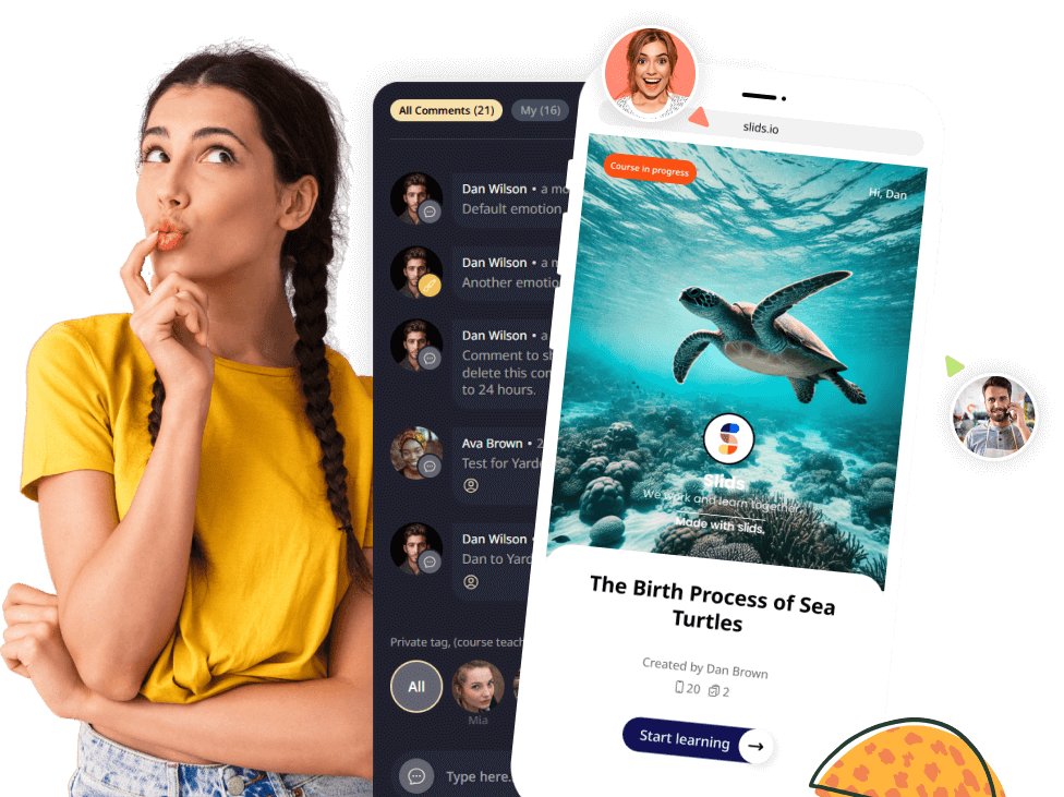 Demo of mobile slides